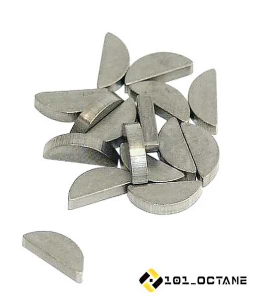 3 x Zündkeil 3x5 mm Ciao Kurbelwelle Halbmond Polrad Sicherungsfeder