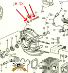 Befestigungskit Ciao Motorschrauben Schraubensatz Schraube Motorgehäuse