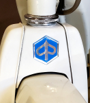 Ciao 3D Logo Sticker Aufkleber Piaggio Embleme Sechseck...