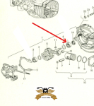 Kurbelwellenlager Lager Kugellager Kurbelwelle NKE / NTN 6202/C3 Ciao Bravo Vespa SI