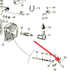 Feder Dekompressionseinheit Dekompressionshebel Dekohebel Deko Ciao Bravo Vespa SI Boss