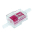 Mofa Moped Benzinfilter Universal Kunststoff transparent rot 6 mm