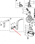 Schraube Drossel Chokehebel SHA 12/7 12/10 12/12 /13/13...