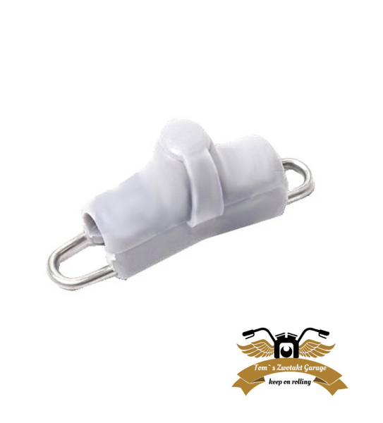 2 x Bowdenzug Öler Züge Schmier Nippel ölen schmieren grau 5 mm