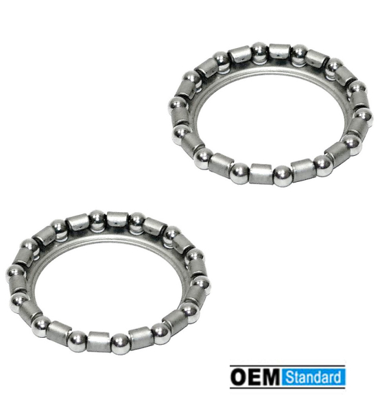 2 x Steuersatz Kugellager Kugelring Kugelkranz 37,5x27,5x4,5 Ciao