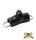 2 x Bowdenzug Öler Züge Schmier Nippel ölen schmieren schwarz 5 mm