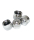 2 x Ventilkappe Ventil Deckel Metall mit Dichtung Ventildeckel
