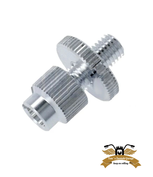 Einstellschraube geschlitzt M7 x 27mm Rändelschraube Bowdenzug M7 x 27mm
