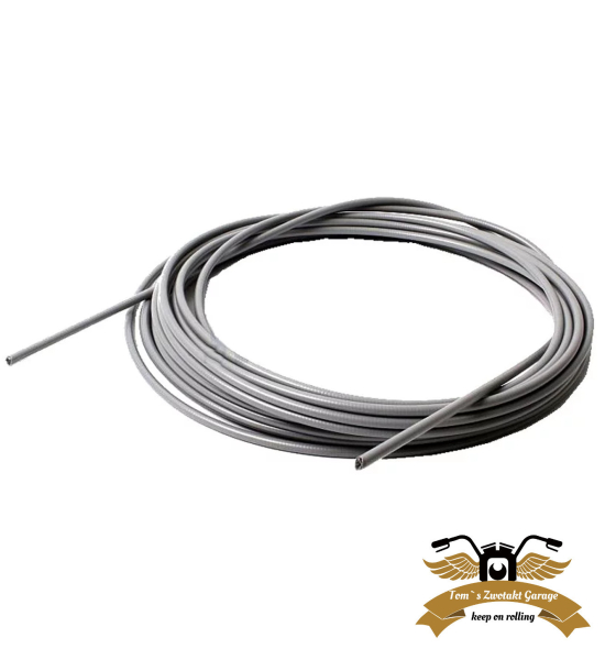 Bowdenzug Bowdenzughülle Schaltzug Außenhülle Hülle grau 5 mm Meterware