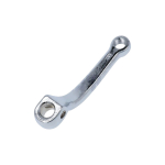 Pedalarm Tretkurbel rechts verchromt 125mm 9,4mm Keil...