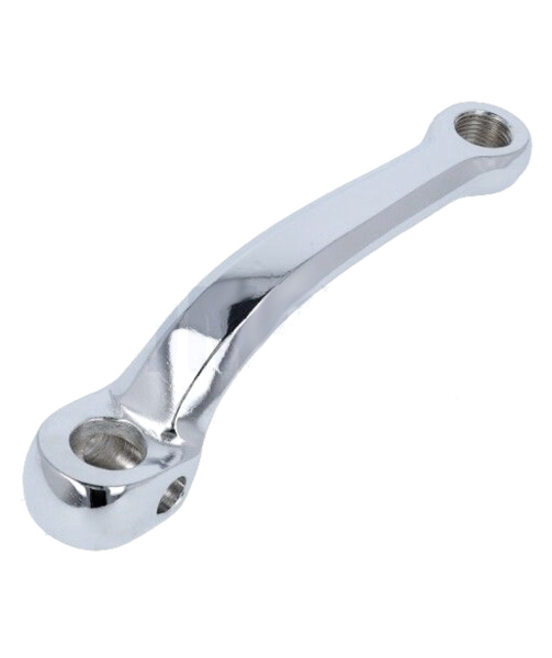 Pedalarm Tretkurbel links verchromt 125mm für 9,4mm Keil Ciao Citta Bravo