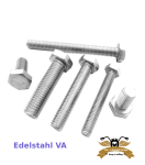 10 x Sechskantschraube M4 x 16 DIN 933 V2A Edelstahl Mofa...