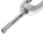 Piaggio Ciao Gabel EBR verchromt Chrom Hochglanz -EBR-