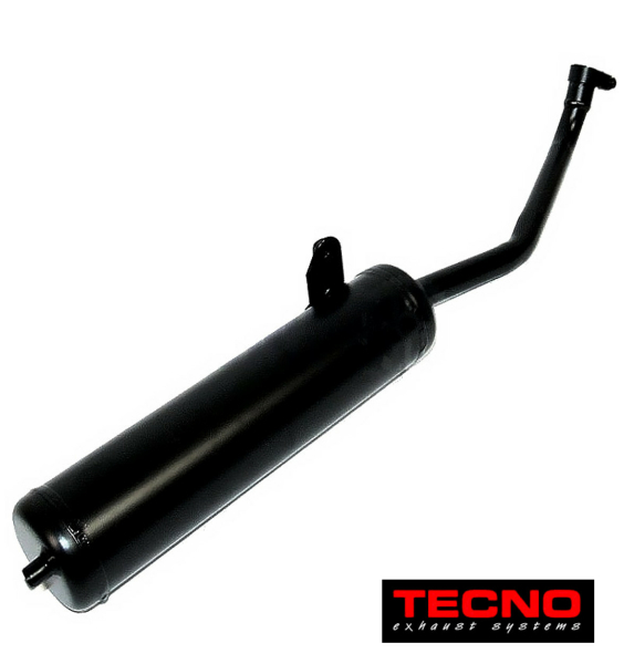 Auspuff Tecno Schalldämpfer Standard 22 mm Anschluß Piaggio Ciao Mix 40 km/h Modelle