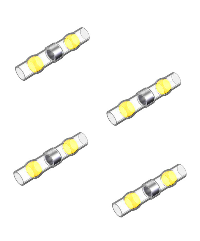 QWORK Lötverbinder Set 500 Teile - Schrumpfverbinder Für Elektronik