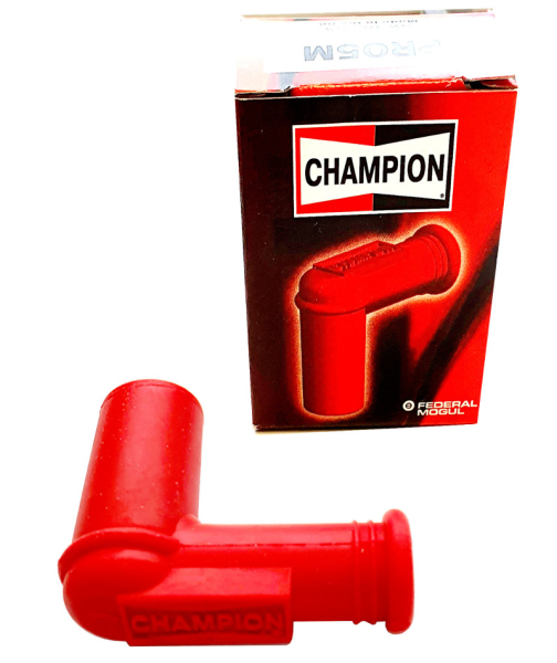 Zündkerzenstecker Champion Racing Silikon rot 5k Ohm Mofa Moped