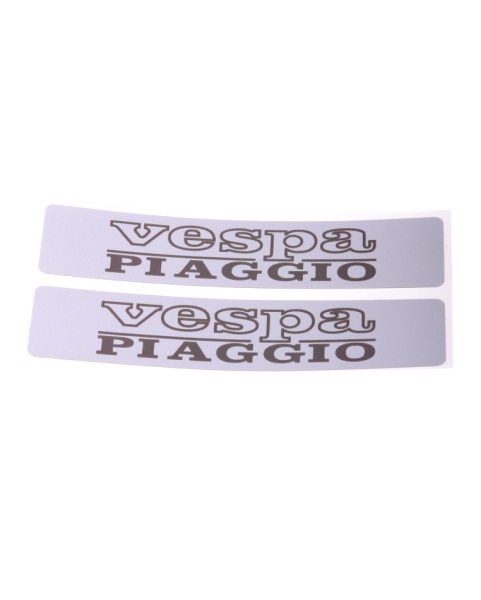 2x Ciao Bravo Vespa SI Boss Schriftzug Tankaufkleber Sticker Tank Piaggio