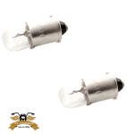 2 x Birne Ba9s 6V 5W  Lampe Birnchen Mofa Moped Mokick...