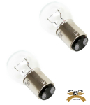 2 x Birne BA15D 12V 5W glas klar Lampe Glühbirne...