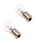 2 x Birne BA15S 6V 21W glasklar Glüh Lampe Mofa...