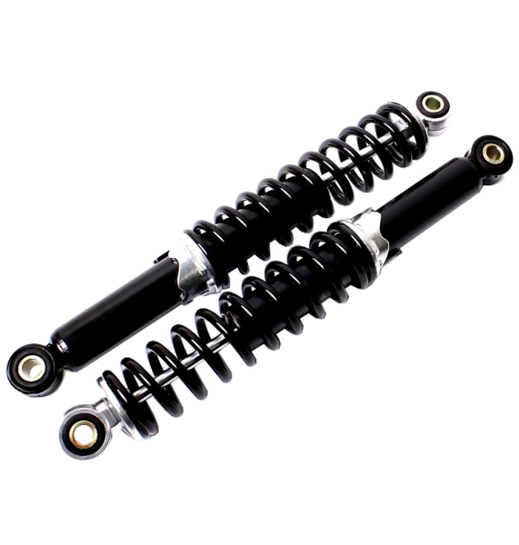 Mofa Moped Mokick Bravo Puch Maxi Tomos Stoßdämpfer Federbein DMP schwarz 260 mm 10mm Aufnahme