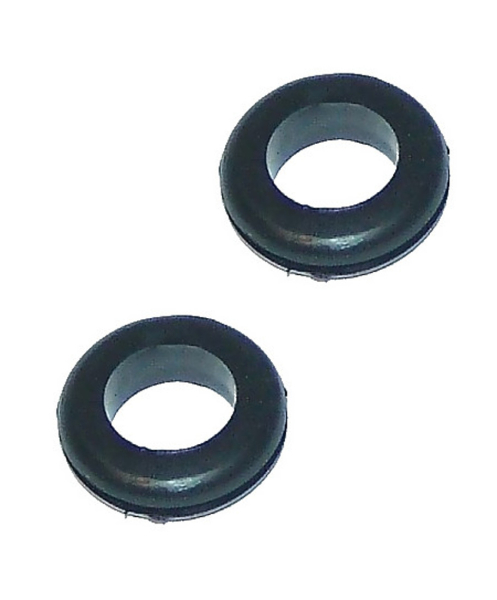 2 x Mofa Moped Gummi Tülle Durchgangstülle Kabeldurchführung Kabeltülle 11,0x12,5 mm