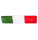 3D Sticker Embleme Italia erhaben selbstklebend 11x58 mm benzinfest