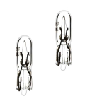 2 x Birne Glassockel Lampe T05 12V 1,2W glasklar KFZ Mofa...