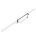 Cross Lenker weiß chrom DMP 65 cm Mofa Moped Enduro 22 mm