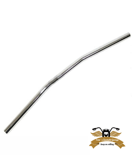 Lenker gerade verchromt 64 cm Ø 22 mm +5cm Kröpfung Mofa, Moped