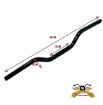 Mofa Moped Lenker schwarz breit 65cm universal stabile Bauart 22 mm Rohr