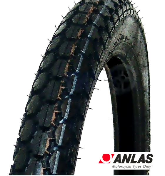 Reifen Anlas Street NR27  2,50 x 16 Zoll Lastindex 36 (125 kg) Geschw.Index L (120 km/h) Mofa Moped