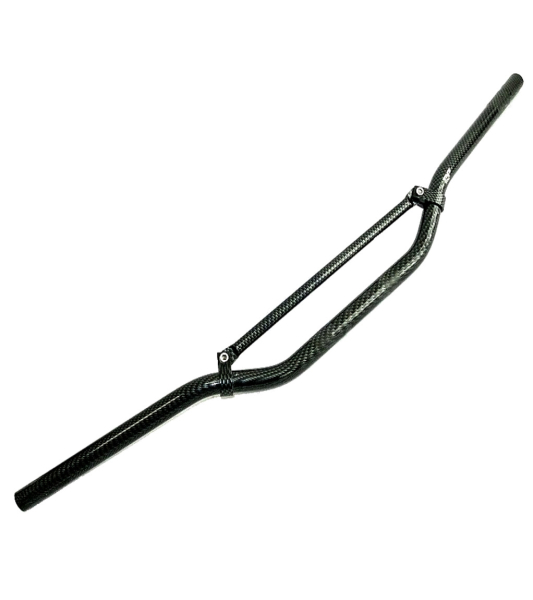Mofa Moped Lenker Cross Motocross Stahl Carbon Optik 83 cm breit Enduro