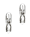 2 x Birne Glassockel Lampe T05 12V 2,3W glasklar KFZ Mofa...