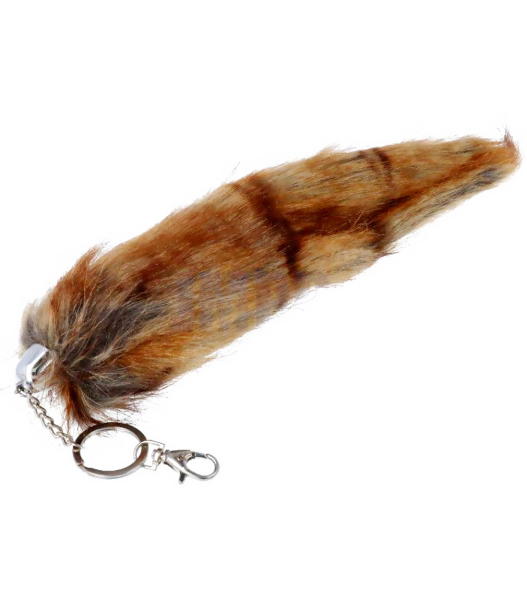 Schlüssel Anhänger Fuchsschwanzanhänger Imitat ca. 30cm