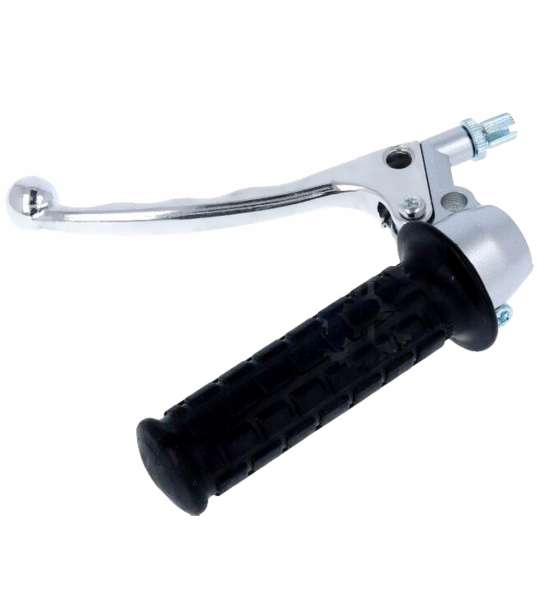Kupplungsgriff / Bremsgriff Alu Druckguss Armatur Griff silber Magura Remake