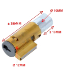 Lenkschloss Lenker Schloß universal Mofa Moped 12 mm -OEM-
