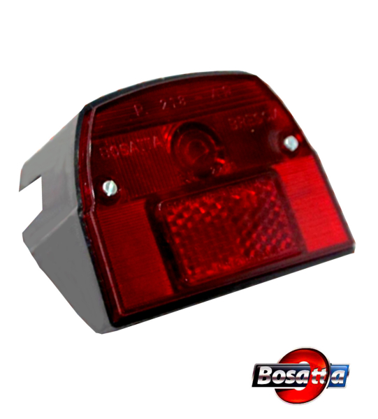 Rücklicht Vespa SI Original Bosatta grau Mofa Moped