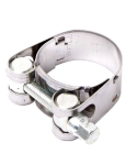 Auspuffschelle Edelstahl 34-37 mm Mofa Moped Motorrad