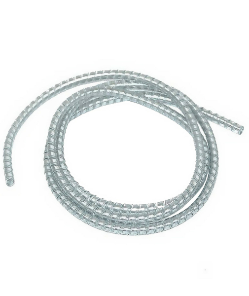 Bowdenzug Spirale Ziespirale Chrom Hülle Außenhülle Ø 6 mm - 1,5 m