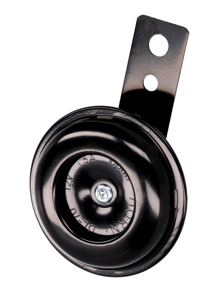 Hupe Horn Schnarre schwarz Ø 65 mm 12 V DC Gleichstrom
