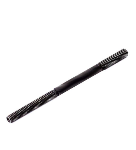 Zylinder Stehbolzen Adapter Stahl M6 -> M7 Mofa Moped Zylinderkopf 116 mm