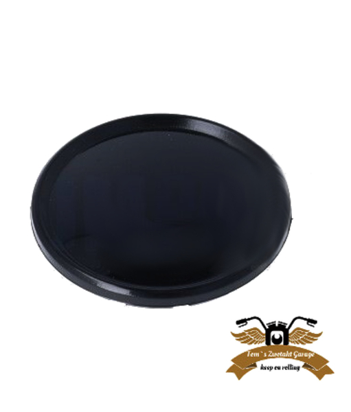 Blinddeckel für 48 mm Tacho Kunsttoff schwarz Scheinwerfer Deckel  Ciao
