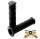 Lenkergriffe "Japanisch" schwarz weiche Gummimischung Griffe 22/24 / 130mm viel Grip