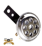 Hupe Schnarre Horn verchromt 6V 70 mm DC Gleichstrom Mofa...