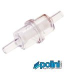 Benzinfilter Polini transparent 6 mm für Mofa Moped...