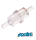 Benzinfilter Polini transparent 8 mm für Mofa Moped Motorrad