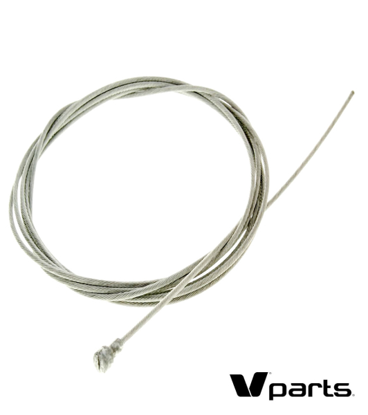 Bowdenzug Innenzug Innenkabel 200cm x Ø 2,0mm verstärkt Nippel Birne