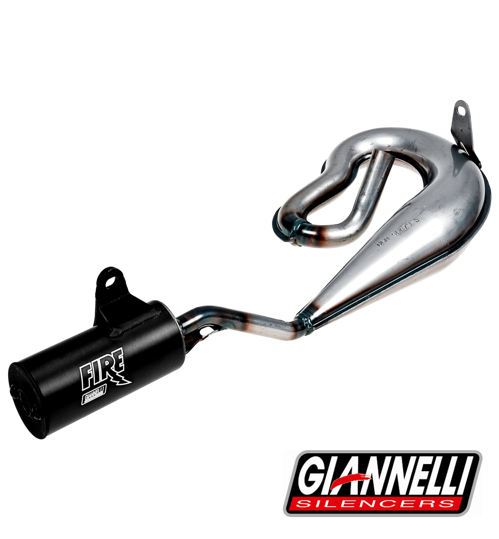 Auspuff Fire Tuning Giannelli Für Piaggio SI Mit Straßenzulassung ABE