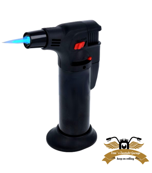 Jetflame Gasbrenner Mini Bunsenbrenner Sturmfeuerzeug Butangas nachfüllbar